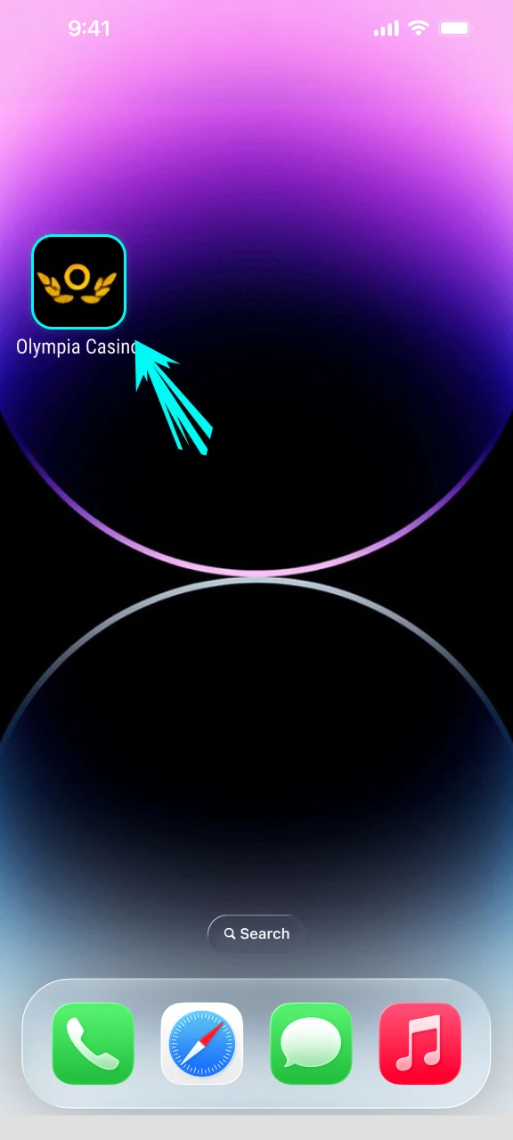 Launch the Olympia App and log in to start playing now.