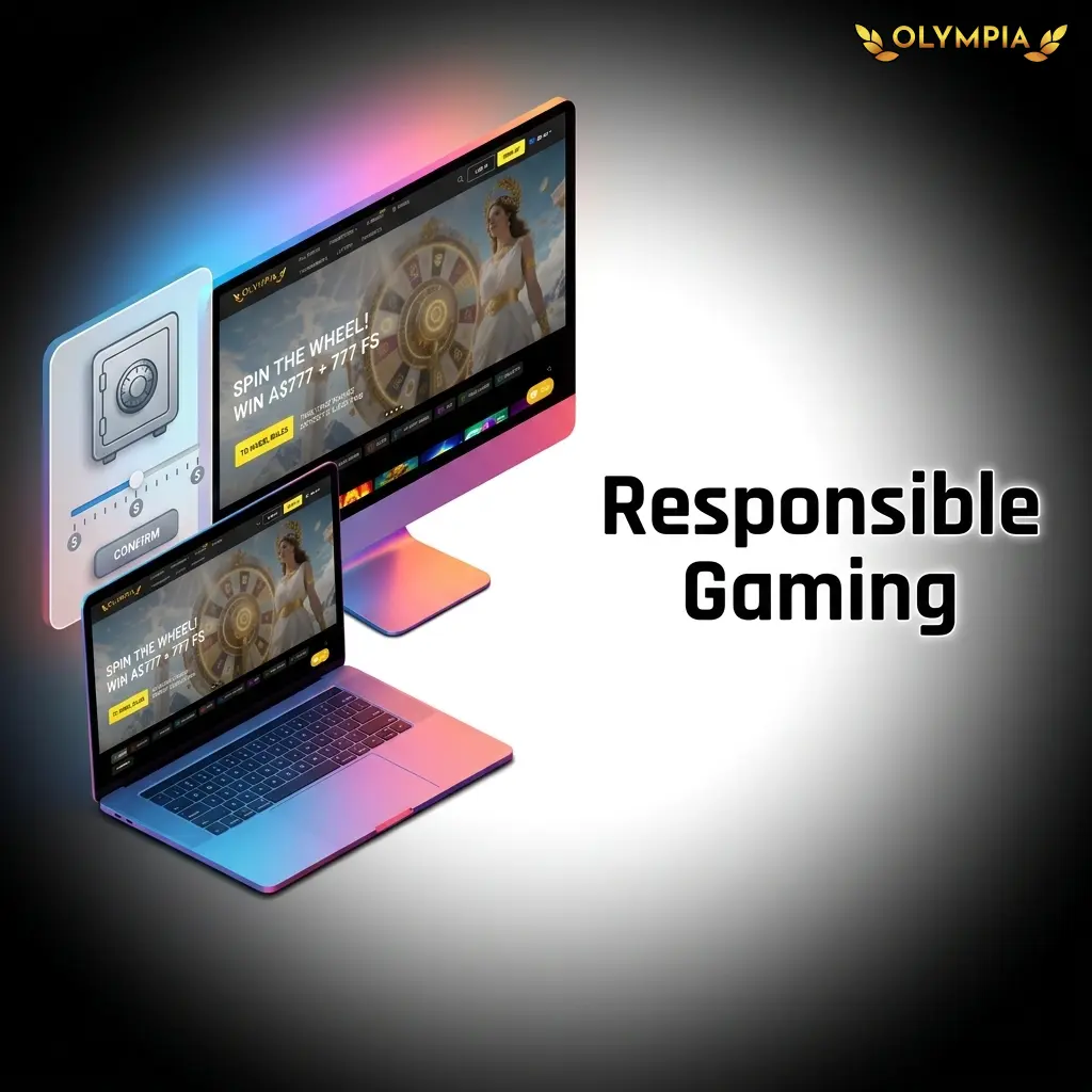 Olympia Casino responsible gaming tools including deposit limits, self-exclusion, and support resources for Australian players