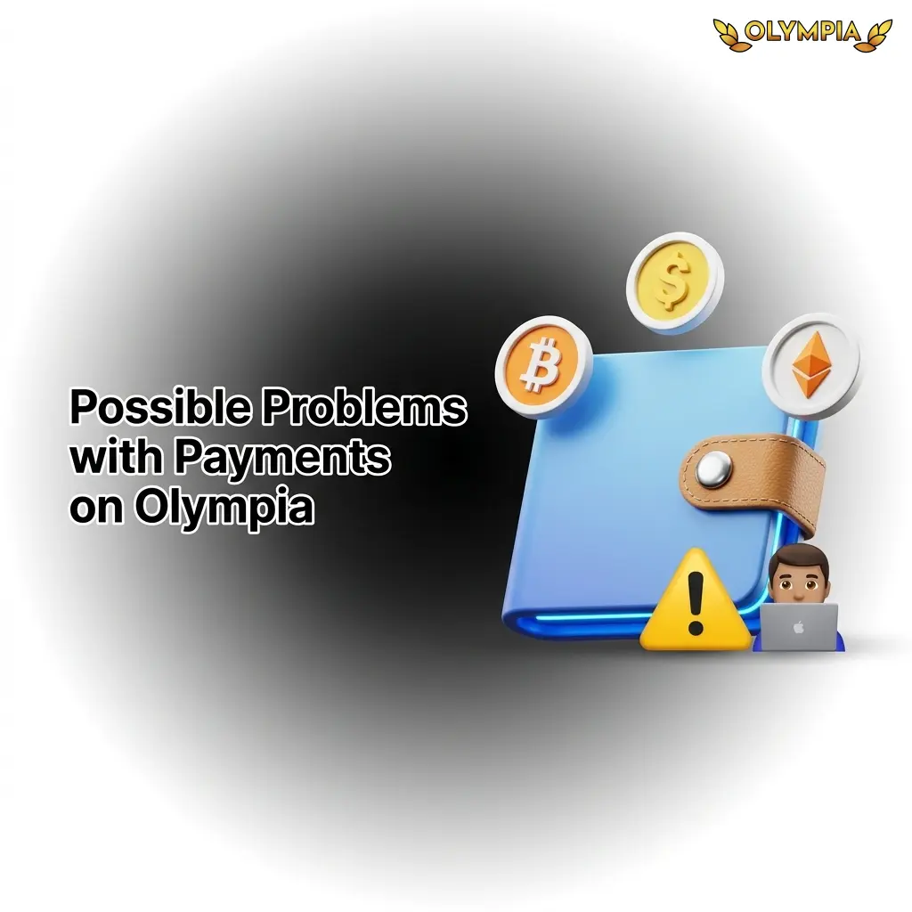 Olympia Casino payment issues including declined deposits, withdrawal delays, and crypto problems for Australian players